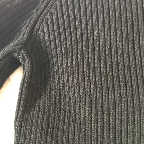 UNIF Bad Sport mock neck in black - Picture 3 of 4